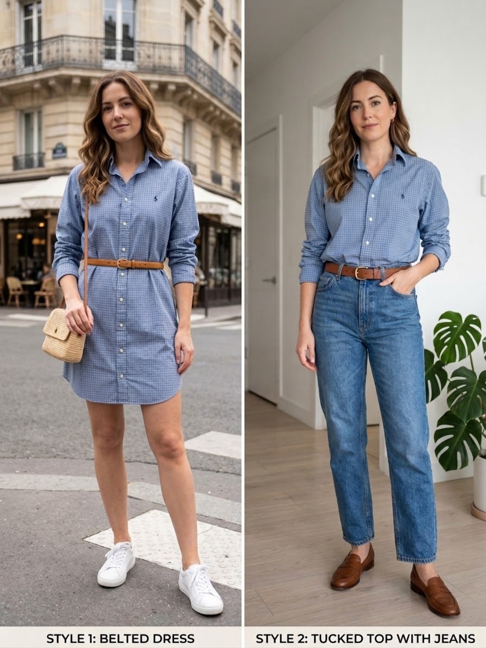 Ralph Lauren Blue Button Down Shirt